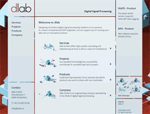 Tablet Screenshot of dlab.ch