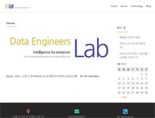 Tablet Screenshot of dlab.kr